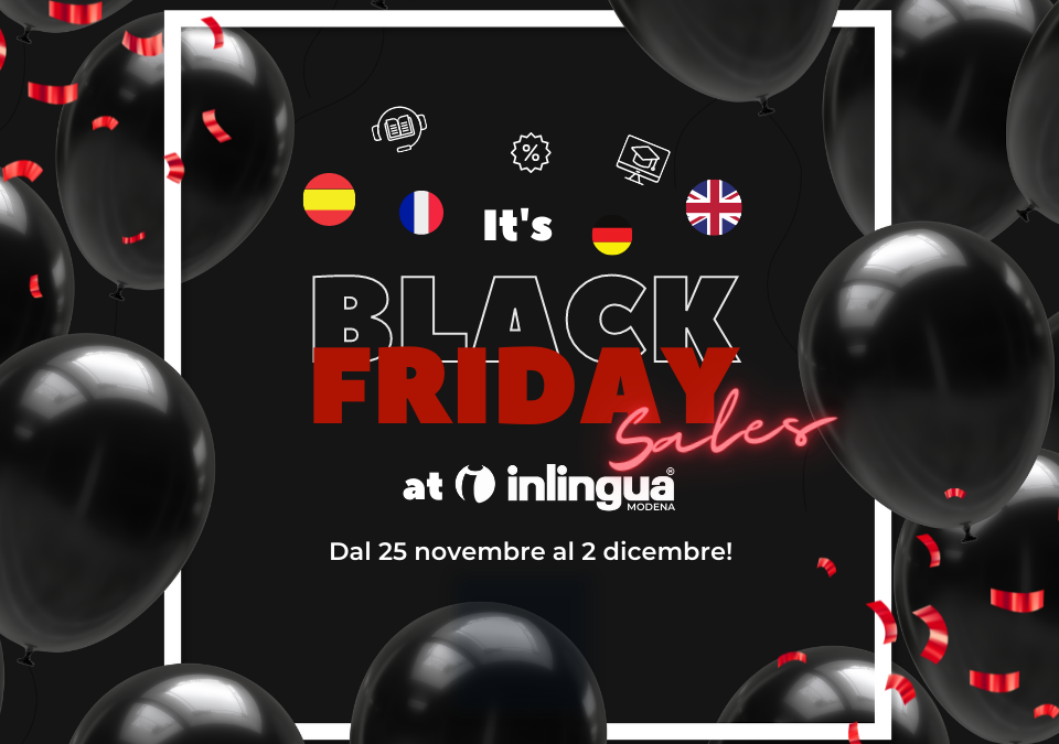 black friday inlingua Modena